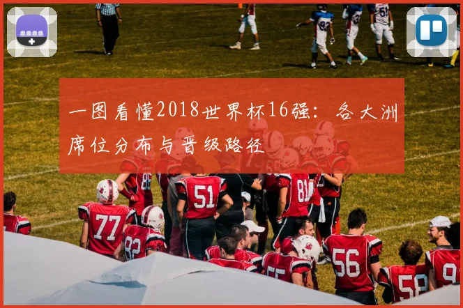 一图看懂2018世界杯16强：各大洲席位分布与晋级路径